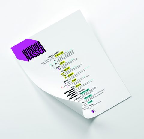 Folded A4 Paper Mockup by Anthony Boyd Graphics