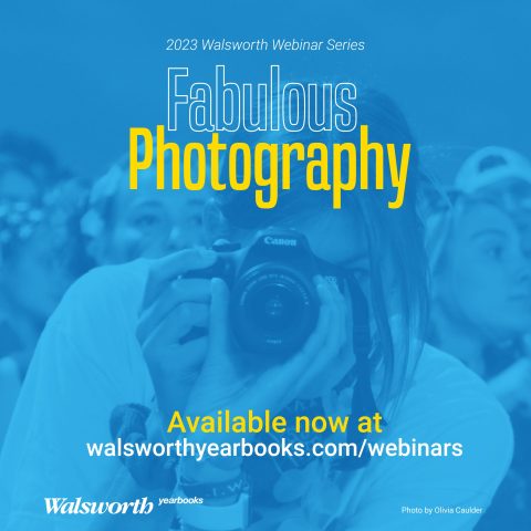 Yearbook Photography Webinar Graphic