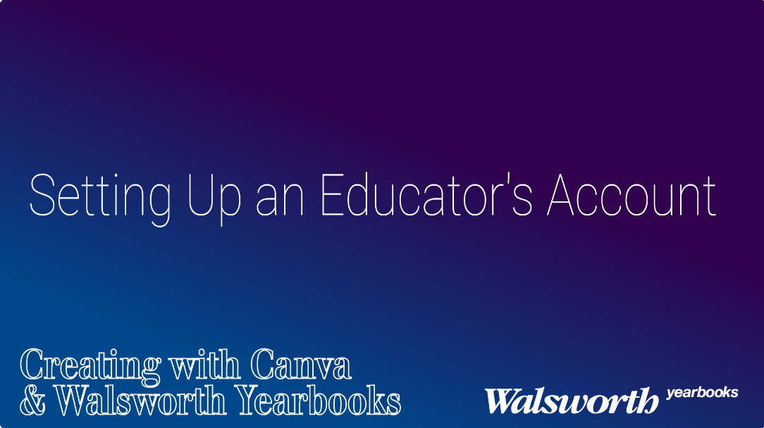Creating with Canva | Yearbook Resources