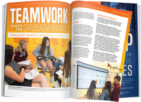 A spread image of 2025 Idea File Magazine article